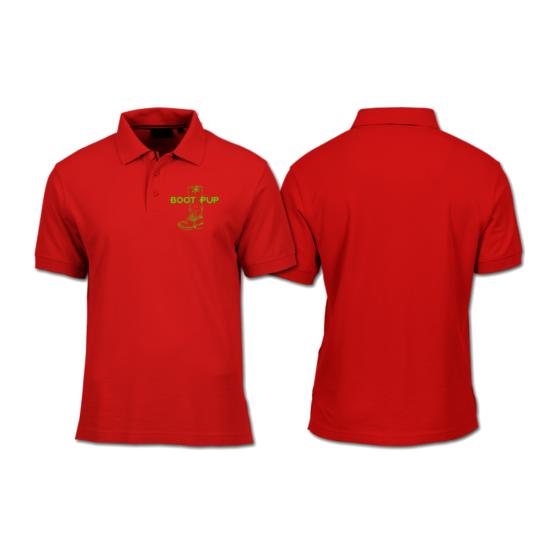 Polo Shirt Adult - VC - Front Print - pig Polo Shirt Adult - VC - Front Print - pig