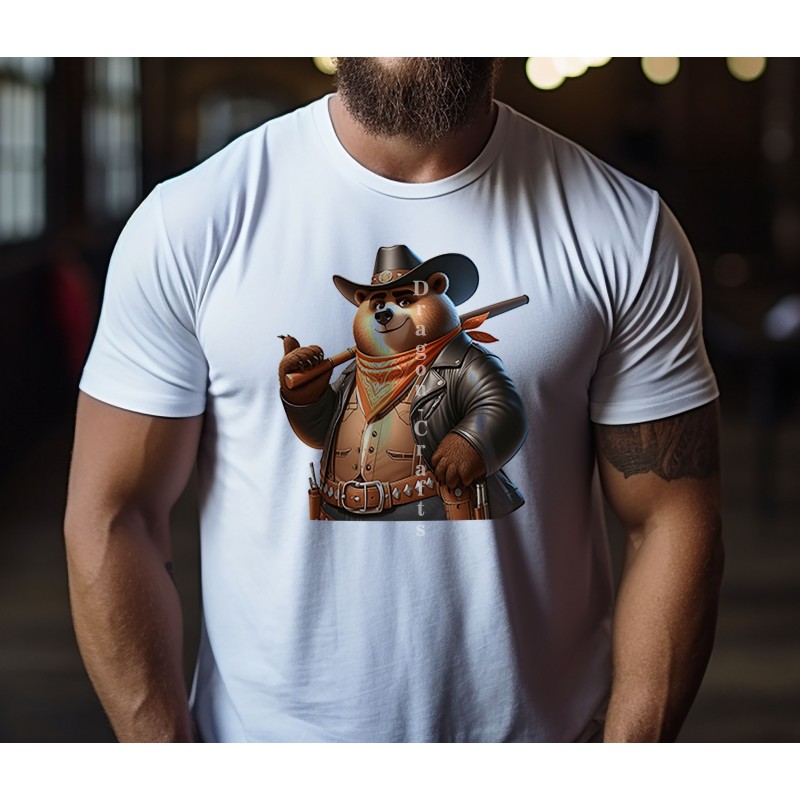 Regular Size T-Shirt  - Cowboy 20