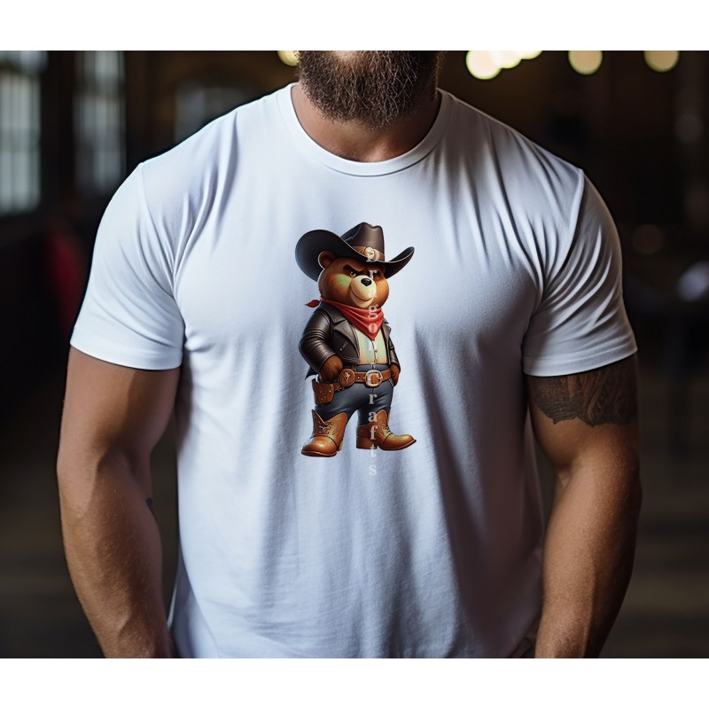 Regular Size T-Shirt  - Cowboy 23