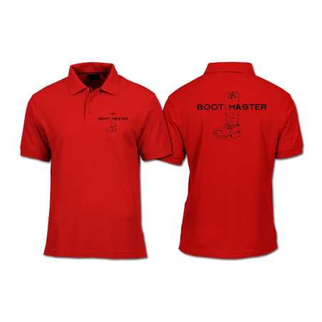 Polo Shirt Adult - VC - Front and Back  Print - Master