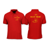 Polo Shirt Adult - VC - Front and Back  Print -  Bear