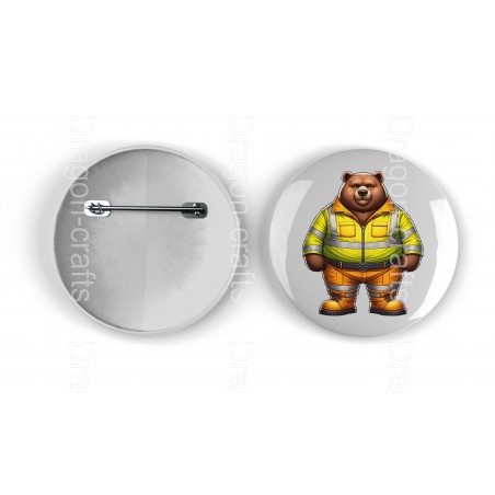 25mm Round Metal Badge - construction (7)