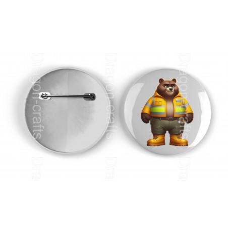 25mm Round Metal Badge - construction (8)