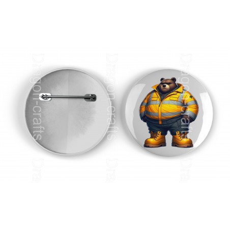 25mm Round Metal Badge - construction (9)