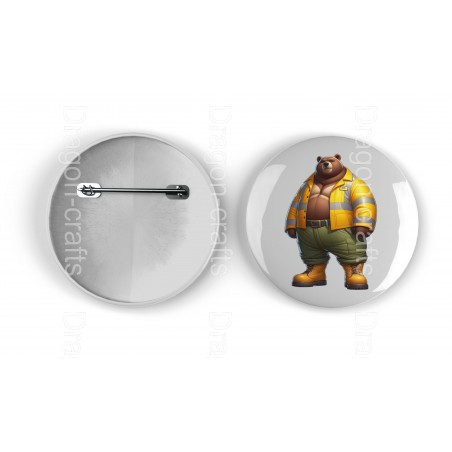 25mm Round Metal Badge - construction (11)