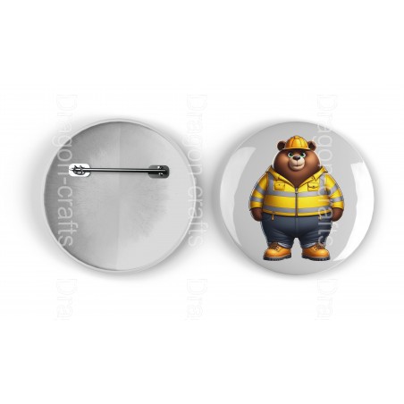 25mm Round Metal Badge - construction (12)