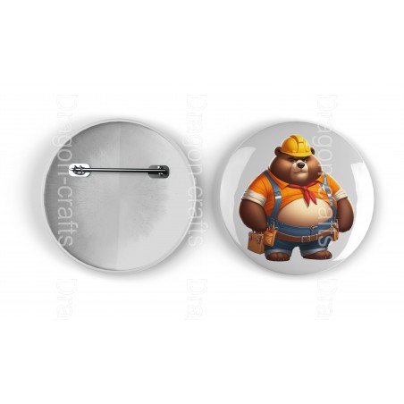 25mm Round Metal Badge - construction (14)