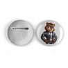 25mm Round Metal Badge - Cop (7)