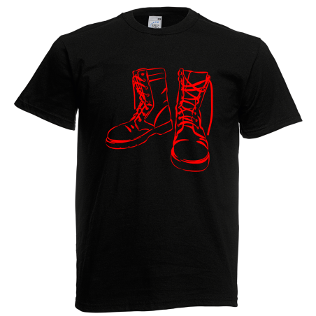 Adult General T-Shirt -boot - army