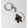 35mm Round Keyring - Army (3)