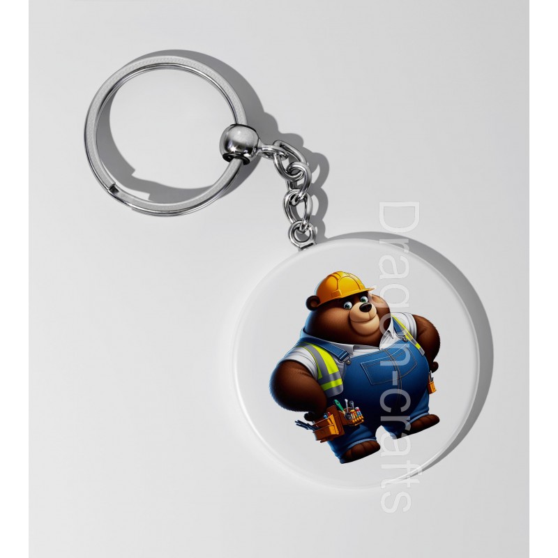 35mm Round Keyring - construction (4)