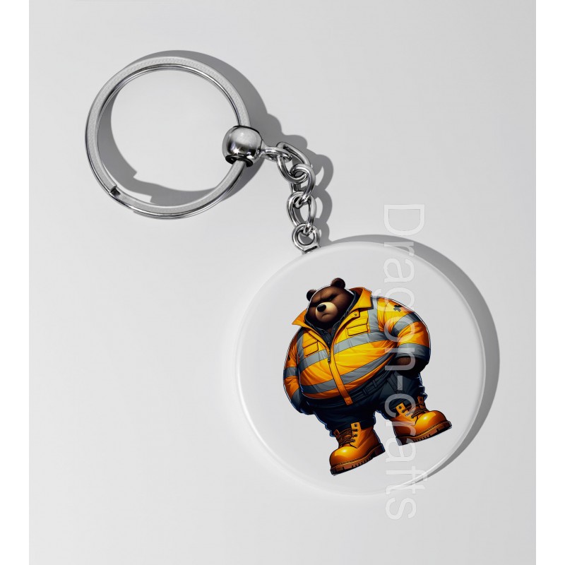 35mm Round Keyring - construction (9)