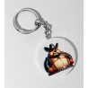 35mm Round Keyring - Cowboy(21)