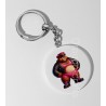 35mm Round Keyring - Leather (27)