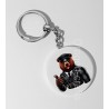 35mm Round Keyring - Leather (48)