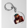 35mm Round Keyring - Lumberjack(1)