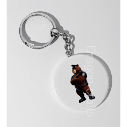 35mm Round Keyring - Rubber(11)