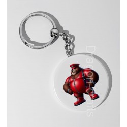 35mm Round Keyring - Rubber(18)