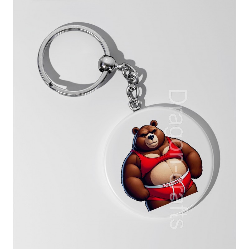 35mm Round Keyring - Underwear(3)