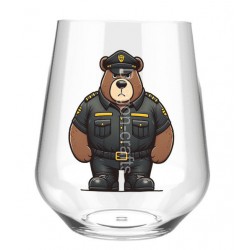 Stemless Wine Glass - Cop (1)