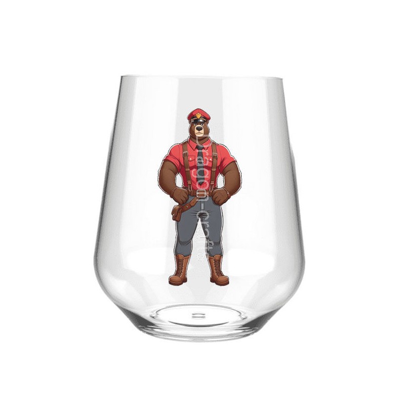 Stemless Wine Glass - Cop (12)