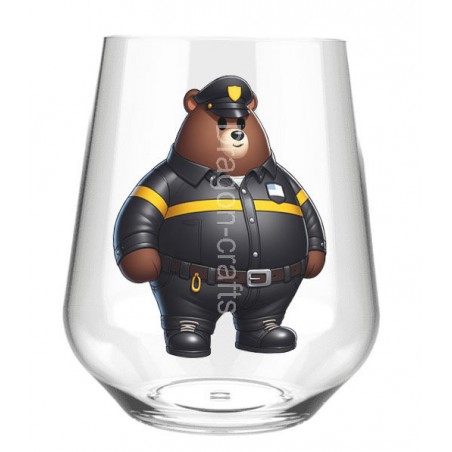 Stemless Wine Glass - Cop (17)