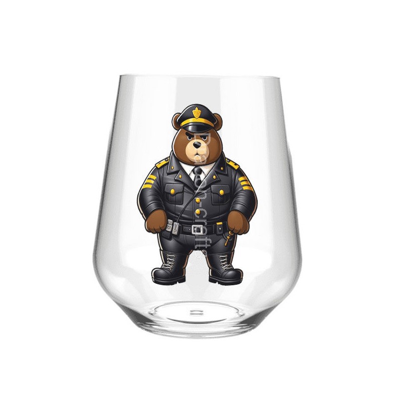 Stemless Wine Glass - Cop (2)