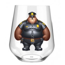 Stemless Wine Glass - Cop (3)