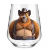 Stemless Wine Glass - Cowboy(11)