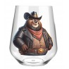 Stemless Wine Glass - Cowboy(14)