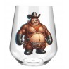 Stemless Wine Glass - Cowboy(2)