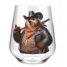 Stemless Wine Glass - Cowboy(20)
