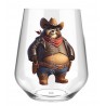 Stemless Wine Glass - Cowboy(7)