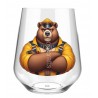 Stemless Wine Glass - Leather (1)