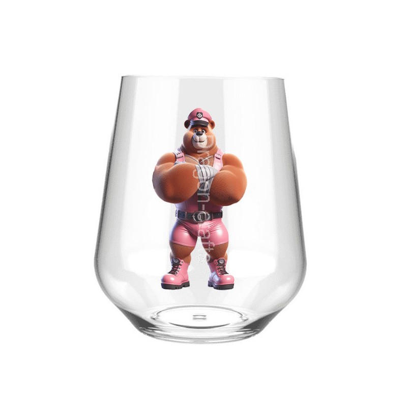 Stemless Wine Glass - Leather (8)