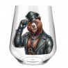 Stemless Wine Glass - Leather (65)
