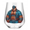 Stemless Wine Glass - Leather (76)