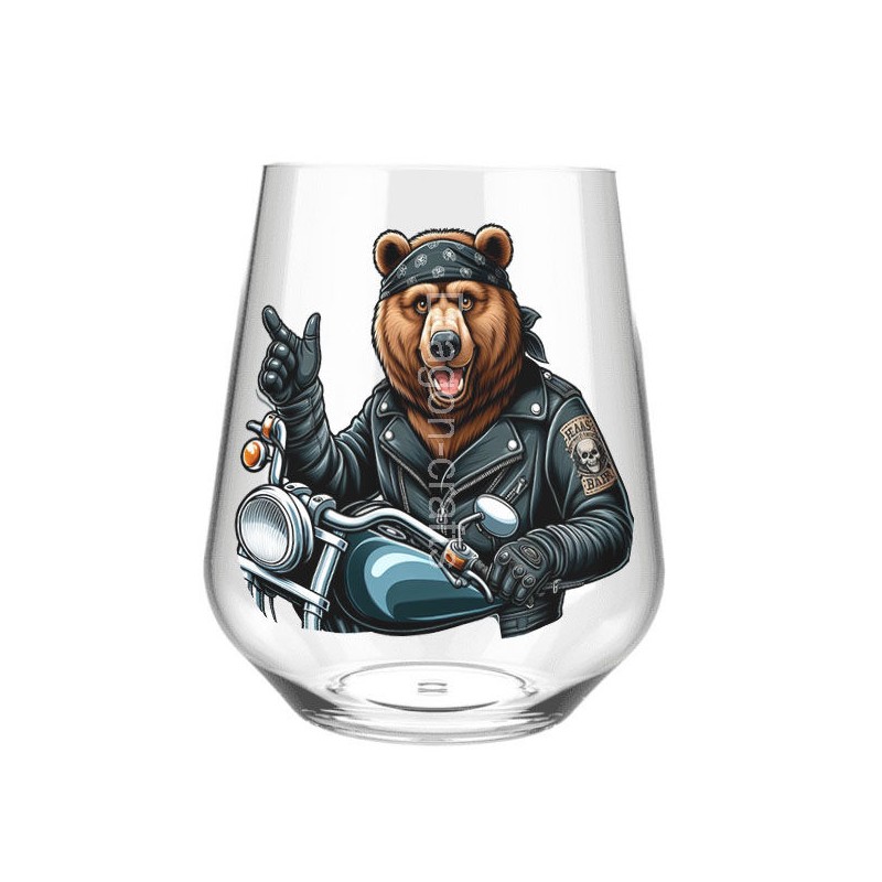 Stemless Wine Glass - Leather (78)