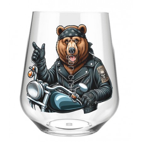 Stemless Wine Glass - Leather (78)