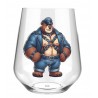 Stemless Wine Glass - Leather (86)