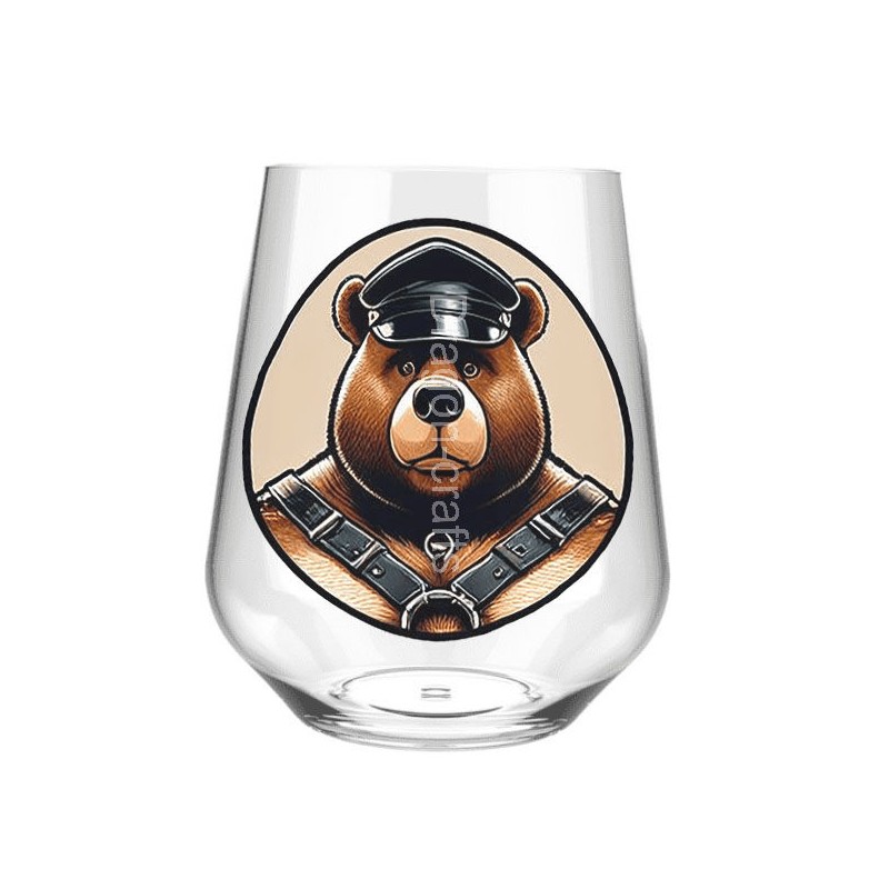 Stemless Wine Glass - Leather (93)