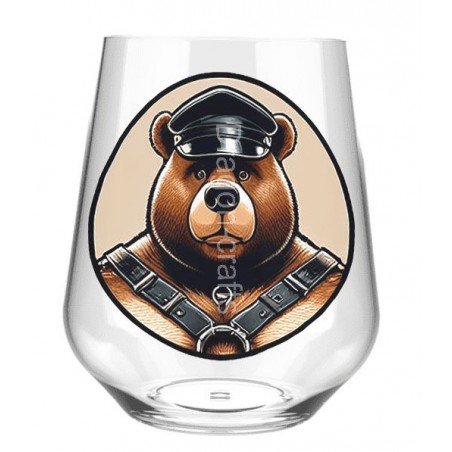 Stemless Wine Glass - Leather (93)