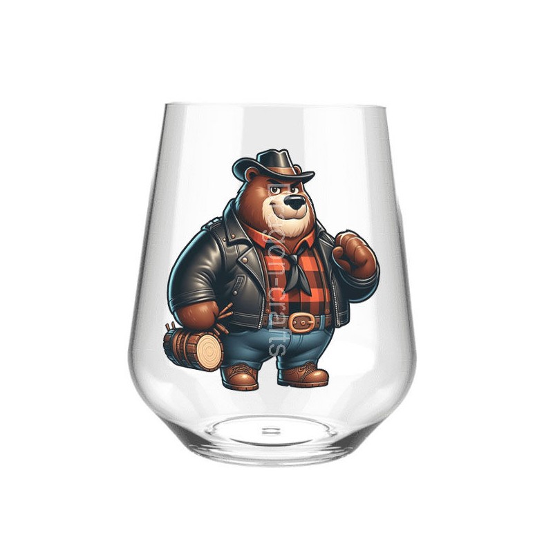Stemless Wine Glass - Lumberjack(6) Stemless Wine Glass - Lumberjack(6)