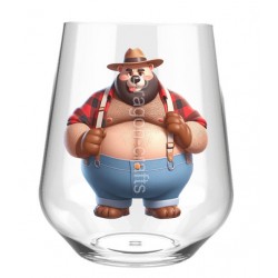 Stemless Wine Glass - Lumberjack(7)