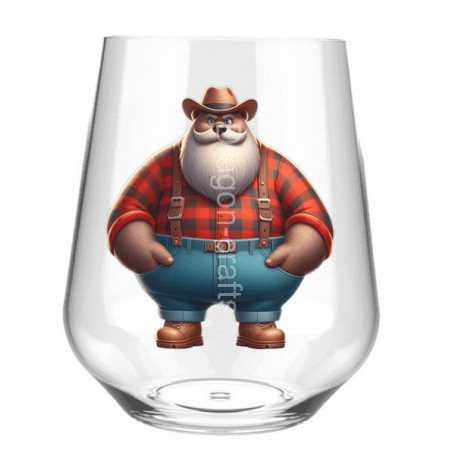 Stemless Wine Glass - Lumberjack(9)