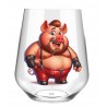 Stemless Wine Glass - Pig(1)