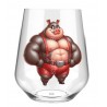 Stemless Wine Glass - Pig(4)