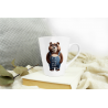 Short Latte Mug - Dungerees -(1)