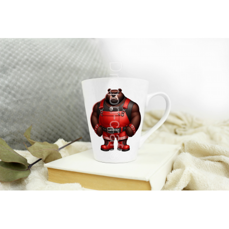 Short Latte Mug - Dungerees -(32)