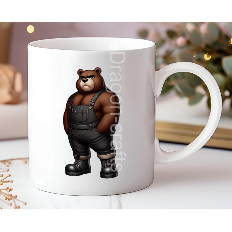 Bear-Dungerees -(3) Bear-Dungerees -(3)